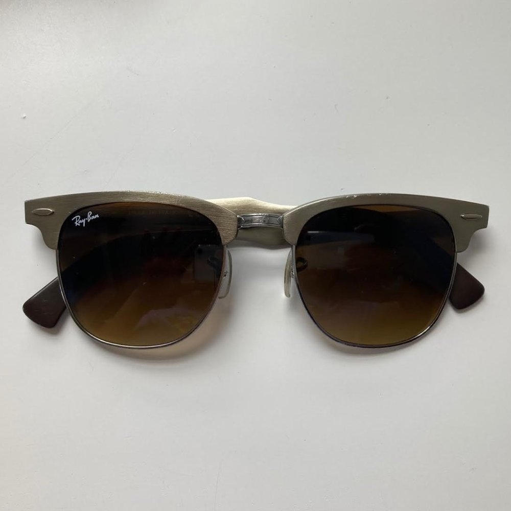 Ray-Ban Clubmaster Metal Sunglasses